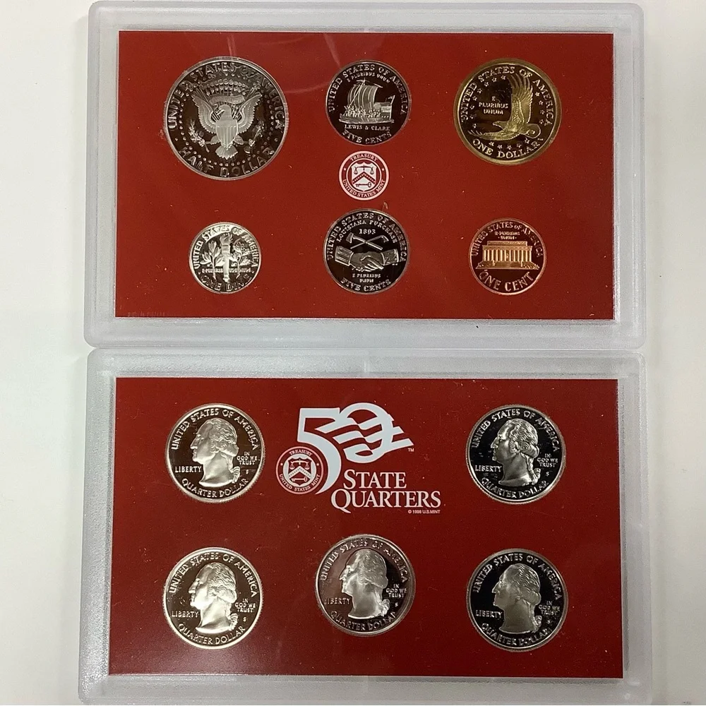 2004 United States Mint Silver Proof Coin Set - Picture 3 of 5